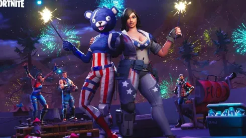 Cómo lanzar fuegos artificiales en la ribera del río - 14 Días de Fortnite