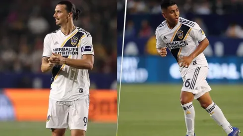 Zlatan elogió a su compañero de Los Ángeles Galaxy.