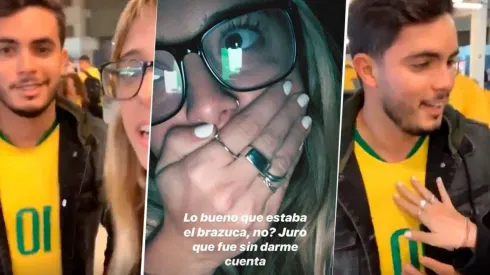Nati Jota lo quiso descansar y terminó enamorada de él: "Lo bueno que estaba el brazuca"