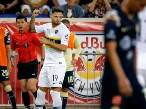 Mauro Zárate subió una foto con Crespi y una gorra que decía: "El único grande"