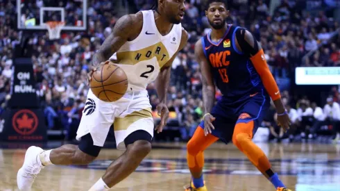 Oklahoma City Thunder v Toronto Raptors – Not Released (NR) NOTE TO USER: User expressly acknowledges and agrees that, by downloading and or using this photograph, User is consenting to the terms and conditions of the Getty Images License Agreement.