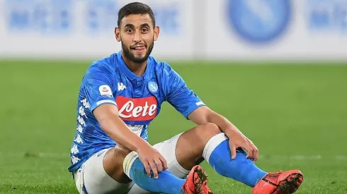 Ghoulam, en el Napoli. (Getty)