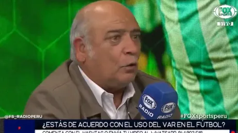 César Mongrut habló anoche con los periodistas de Fox Sports.