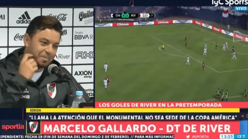 Escuchá, Boca: Gallardo no se animó a tirar un chiste, pero aseguró que "nada va a cambiar"