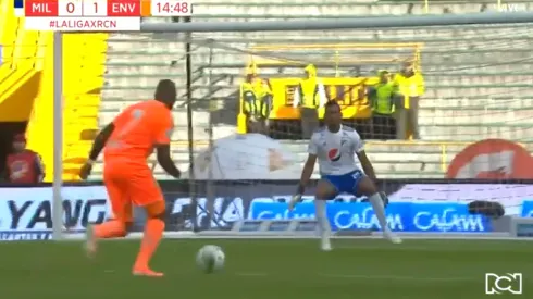 Envigado ya le gana a Millonarios en El Campín: ¡Wilmar Jordan silenció a los hinchas del Azul!