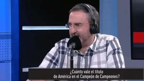 El periodista le quito valor al título que obtuvo el América al vencer a Tigres.
