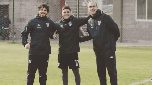 Juan Fernando Quintero, jugador de River Plate en Argentina.