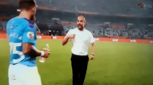 Aleix García y la explicación que le dio Guardiola.