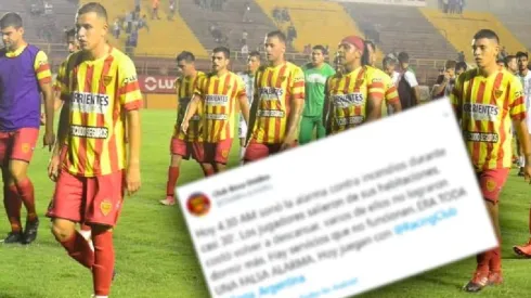 Boca Unidos y una denuncia antes de jugar contra Racing.