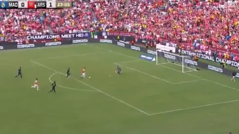 Foto del arquero de Costa Rica.