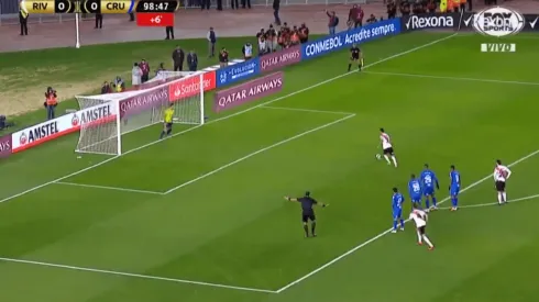 Foto de Luis Suárez, jugador de River.