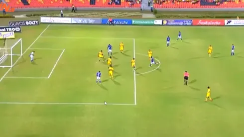 Golazo de David Macalister Silva para abrir el marcador contra Bucaramanga