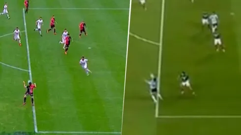 Maxi intentó una jugada muy similar a la del Mundial de México.