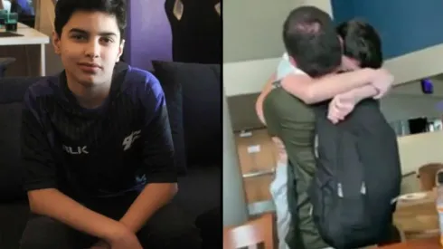 "Todo tuyo papá", el emotivo video de King con su padre luego de la Fortnite World Cup