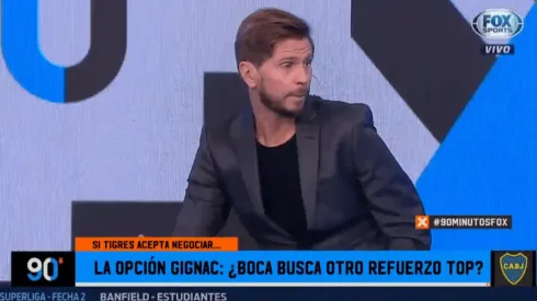 Foto de Sebastián Vignolo, periodista de Fox Sports.