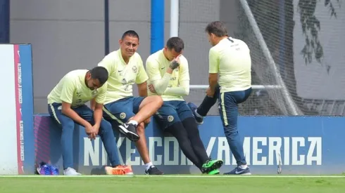 ¡Un pañuelo para Marche! El portero rompió en llanto en la práctica del América