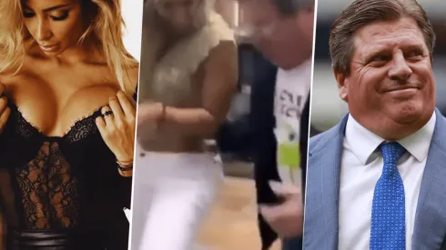 Un crack dentro y fuera de la cancha: el Piojo Herrera se lució en un baile con la esposa de Mateus