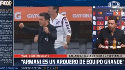 Foto de Marcelo Gallardo, entrenador de River.