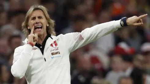 Gareca en la Selección Perú. (Getty)