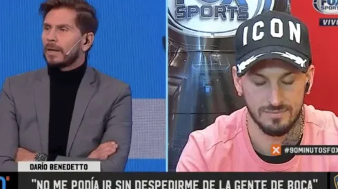 Benedetto casi se emociona al hablar de sus compañeros: "Me fui rápido para no llorar"