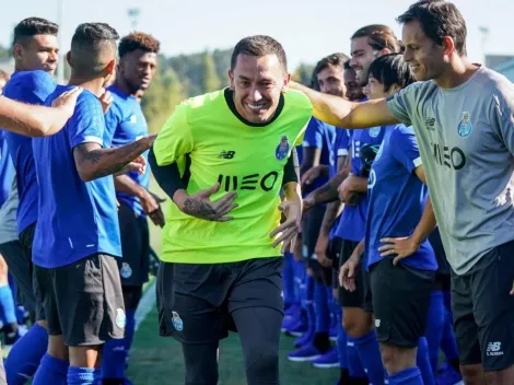 Marchesín fue recibido como todo un novato en el Porto