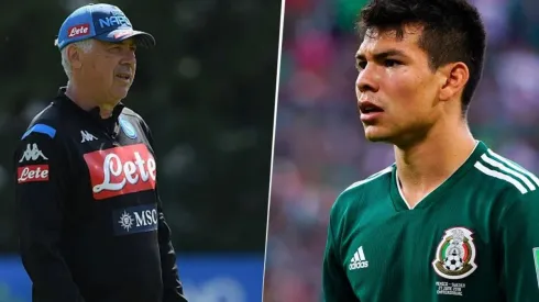 Ancelotti y Lozano podrían verse las caras en el Napoli.