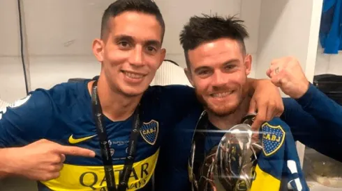 Nandez junto a Marcone.