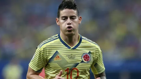 James Rodríguez, jugador del Real Madrid.