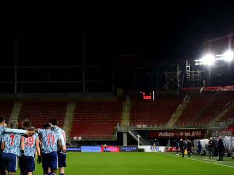 ¡Se salvó Janssen! Esto pasó en el estadio del AZ Alkmaar