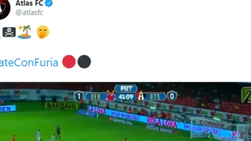 ¡Al ritmo de Titanic! Atlas trolleó a Veracruz en Twitter