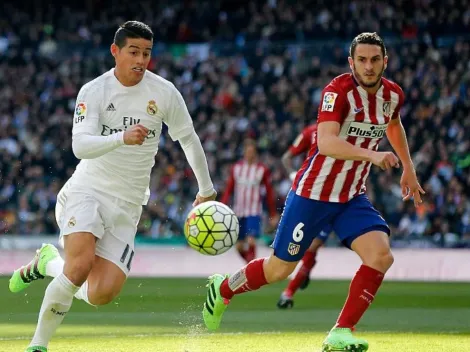 Atlético de Madrid concretó un nuevo fichaje y le cerró las puertas a James Rodríguez