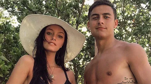 Foto de Dybala y Oriana.
