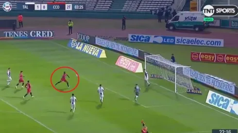 El gol errado por José Valencia.