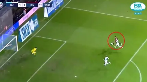 El tanto de Matías Suárez.