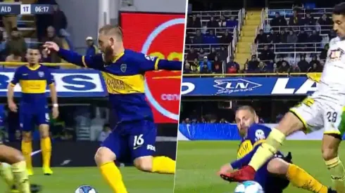 Primero amagó, después fue al piso y Daniele De Rossi hizo que explote la cancha de Boca
