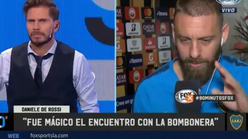 De Rossi sobre su primer partido en La Bombonera: "Fue mágico"