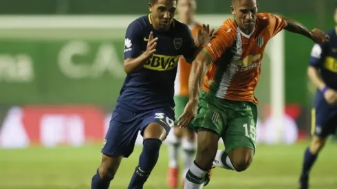 Banfield vs. Boca por la Superliga.