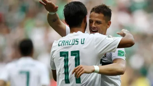 De goleador a goleador: Chicharito elogió a Vela