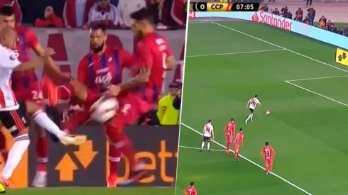 El VAR jugó para River, cobró penal y Nacho Fernández le rompió el arco a Carrizo