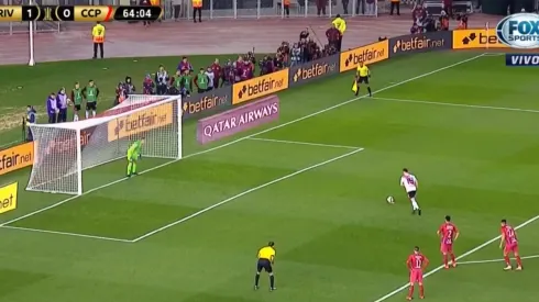 Carrizo salió lejos, hizo penal y Borré marcó el 2-0 para River ante Cerro Porteño