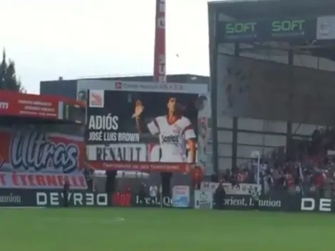 Emotivo homenaje al 'Tata' Brown en el fútbol francés