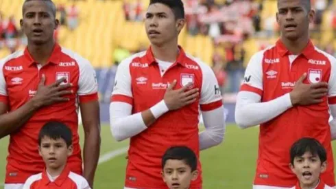 Jugador de Santa Fe celebró la goleada de Nacional mientras su equipo perdía