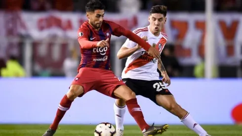Cerro Porteño vs. River Plate por la Copa Libertadores.