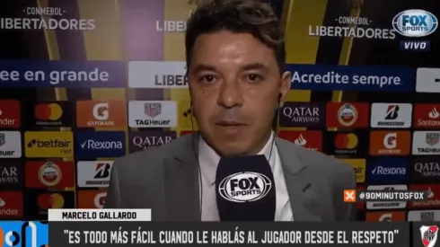 Foto de Marcelo Gallardo, entrenador de River.