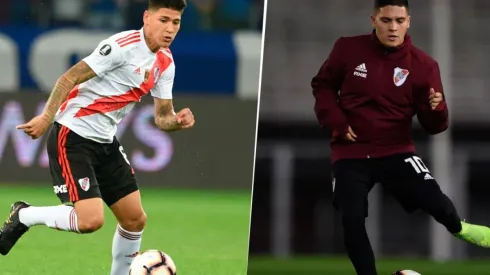 Carrascal compartió una foto con Quintero en River y contó por cuál apodo lo llama