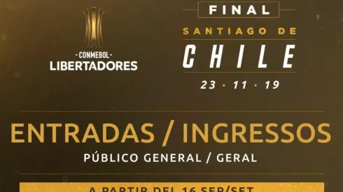 Las primeras entradas para la final de la Libertadores se agotaron en un minuto