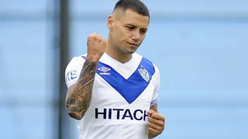 Mauro Zárate durante una de sus etapas en Vélez.