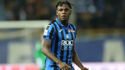 Duván Zapata, jugador del Atalanta de Italia.