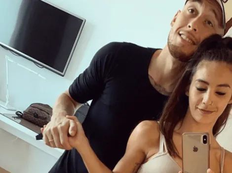 Majo Barbeito presumió en Instagram el primer gol de Ocampos con Sevilla