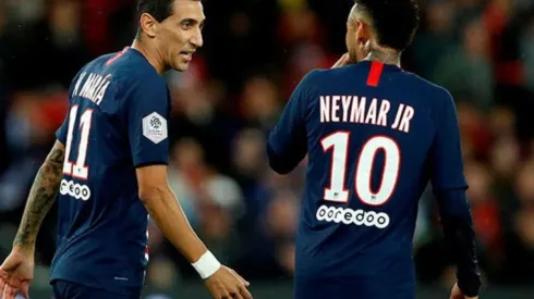 Ángel Di María y Neymar Jr.